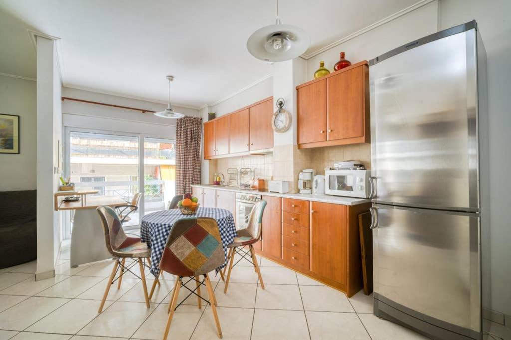 Spacious Family Flat Near Parthenon Free Parking Athens Ngoại thất bức ảnh