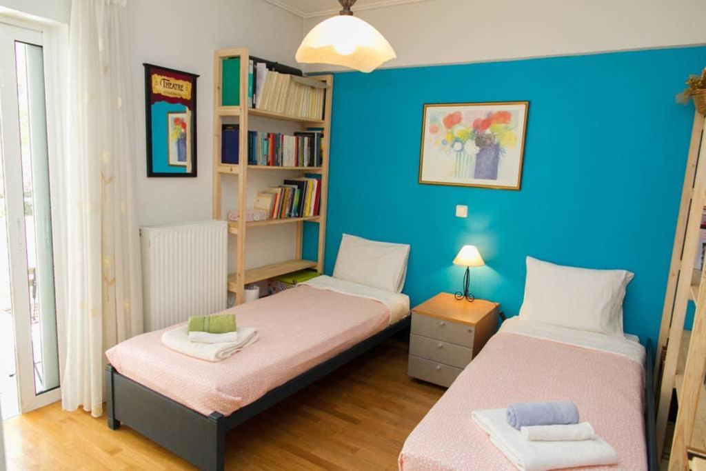 Spacious Family Flat Near Parthenon Free Parking Athens Ngoại thất bức ảnh