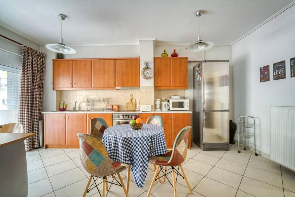 Spacious Family Flat Near Parthenon Free Parking Athens Ngoại thất bức ảnh