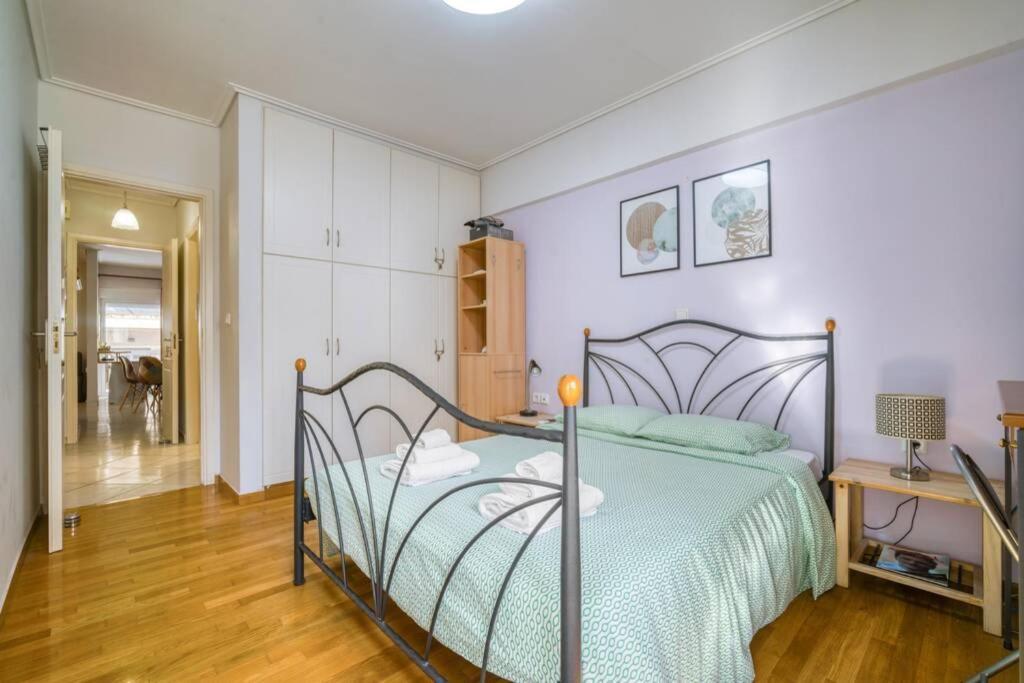 Spacious Family Flat Near Parthenon Free Parking Athens Ngoại thất bức ảnh