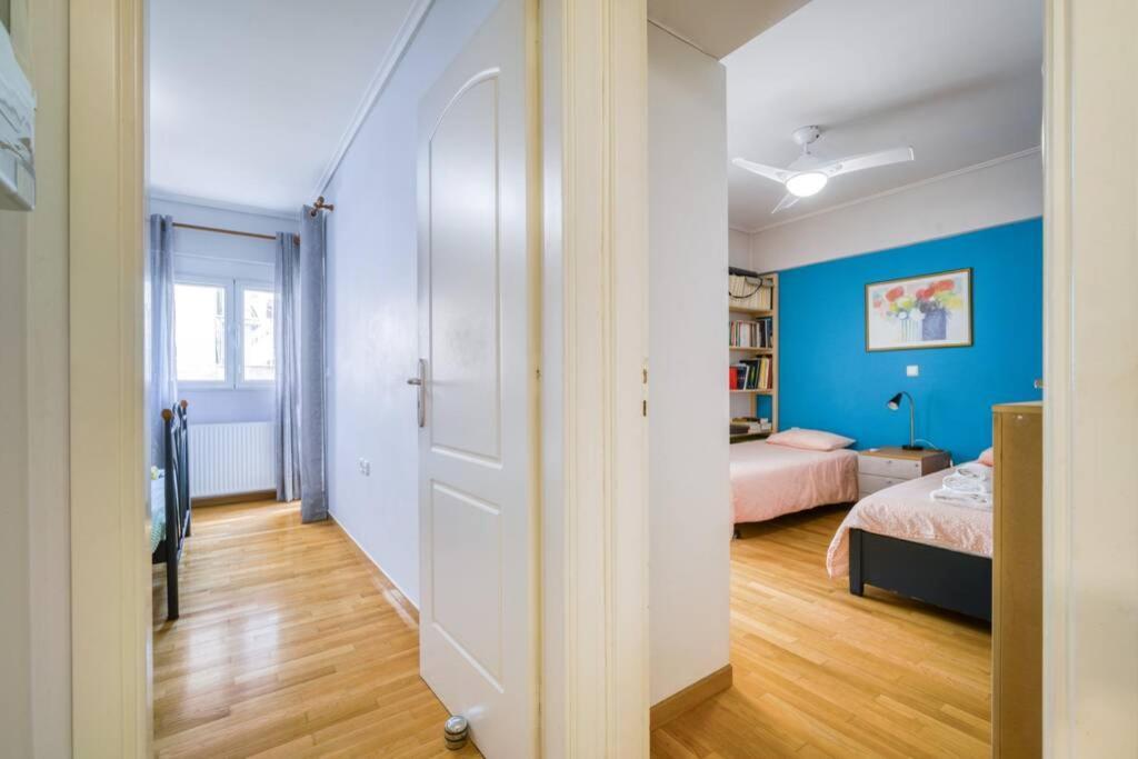 Spacious Family Flat Near Parthenon Free Parking Athens Ngoại thất bức ảnh