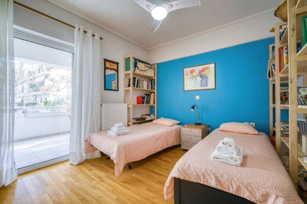 Spacious Family Flat Near Parthenon Free Parking Athens Ngoại thất bức ảnh